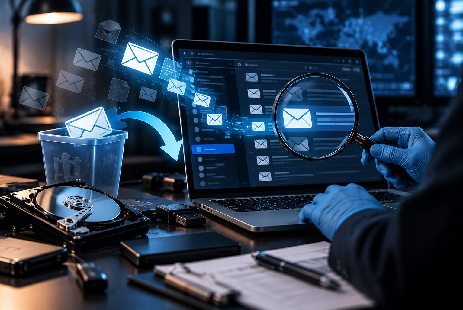 Email Forensics: How Deleted Emails Can Be Recovered and Used as Digital Evidence